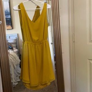 BCBGeneration mustard yellow dress